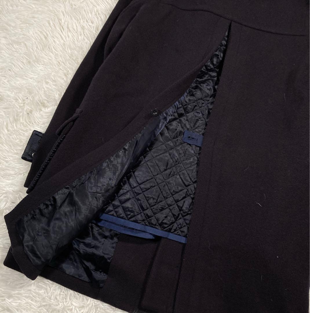 sacai ダッフルコート　ライナー付き　ラビットファー