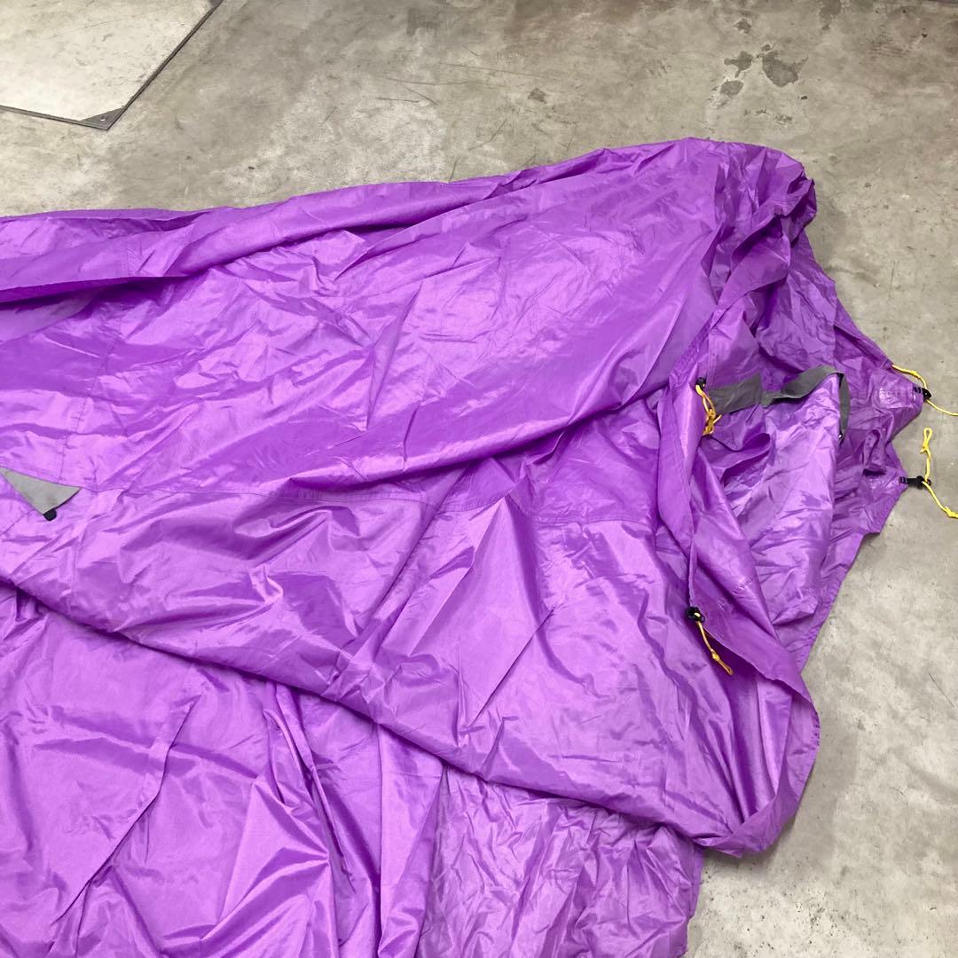 DOD ワンポールテント 8人用　パープル キャンプ レアカラー