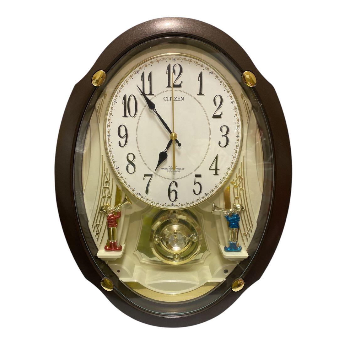 【希少】CITIZEN 掛時計 ウェーブシンフォニー メロデリズム時計