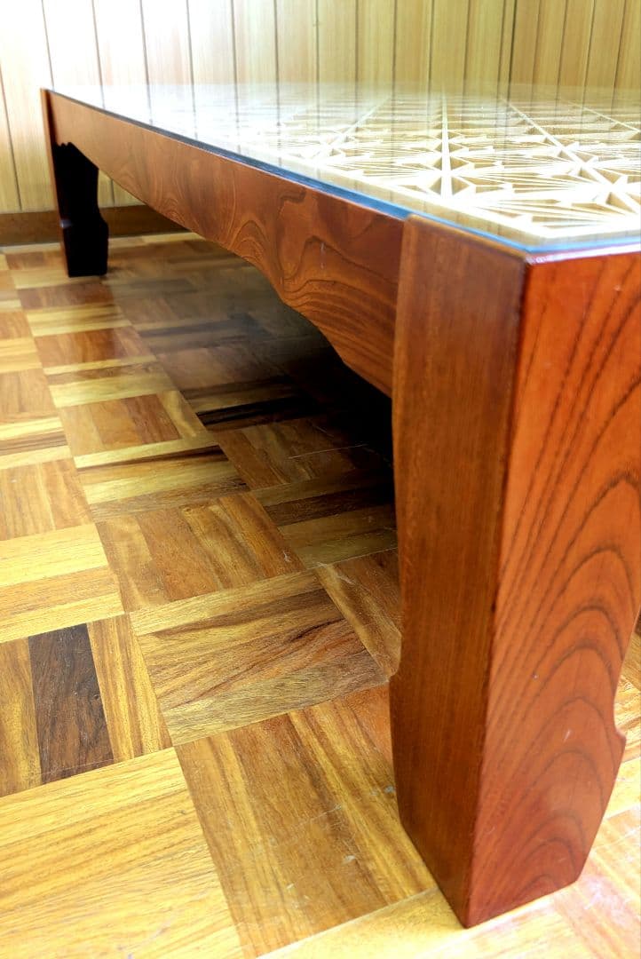 【価格相談可】組子細工　伝統工芸品　座卓　テーブル