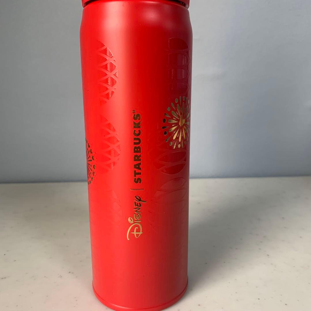 Starbucks タンブラー　中国春節限定　ディズニー　水筒　サーモス