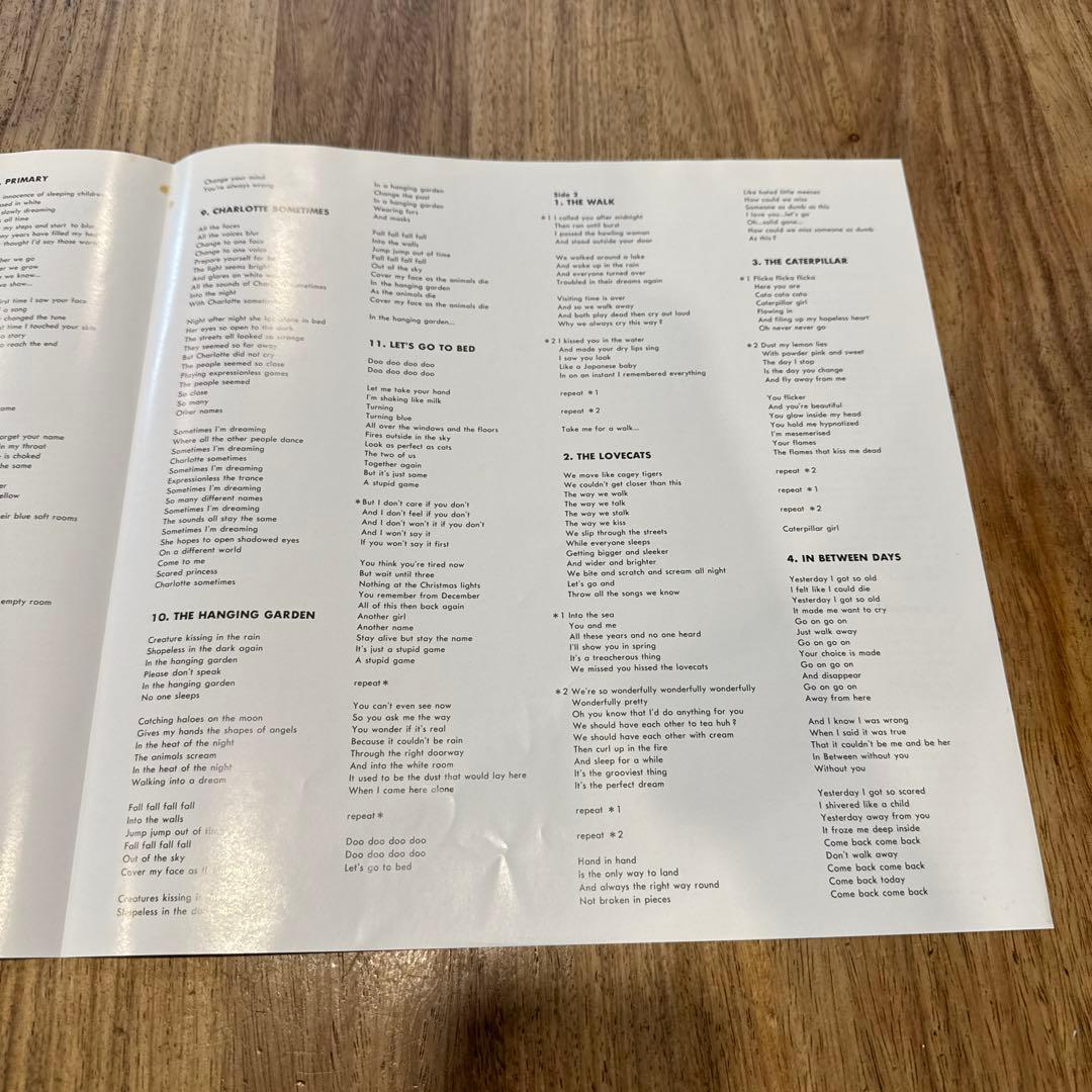 レア！Staring At The Sea • The Images 日本盤LD