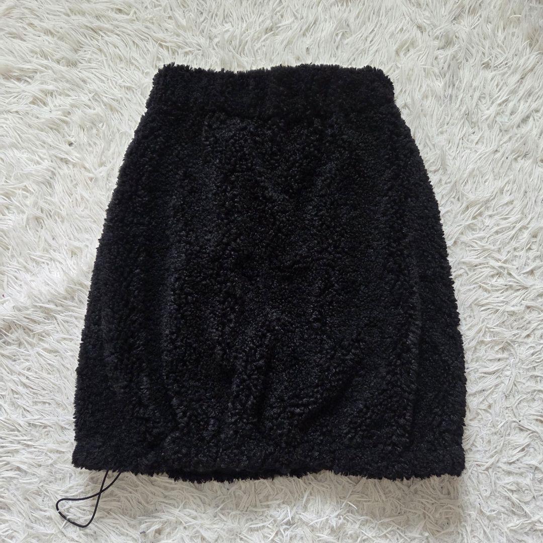 美品セブンテン　SEVENTEN by MIHO KAWAHITO ボアスカート