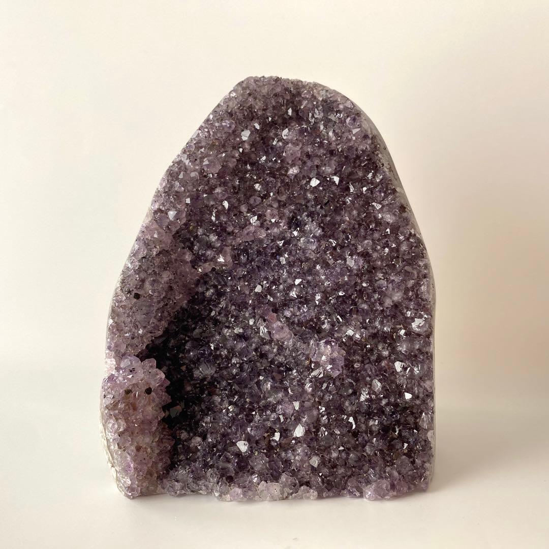 高品質 アメジスト クラスター 1605g美結晶☆美極濃紫