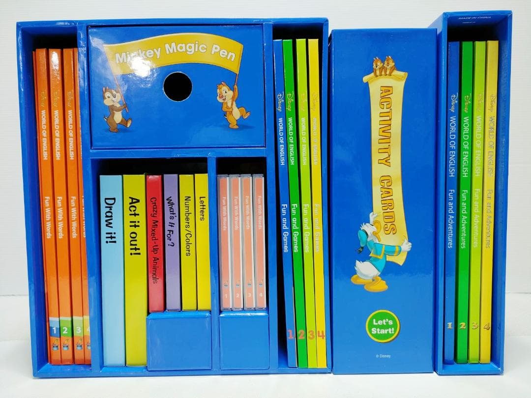 2022年4月 最新版フルセット DWE 未使用・美品多数 ディズニー英語シス