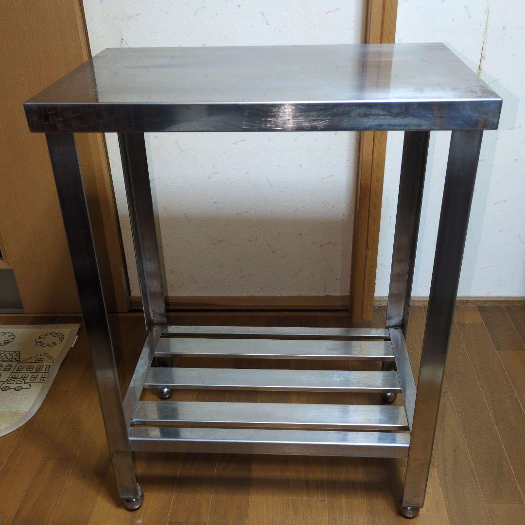 業務用 ステンレススチール作業台38×60×80cm