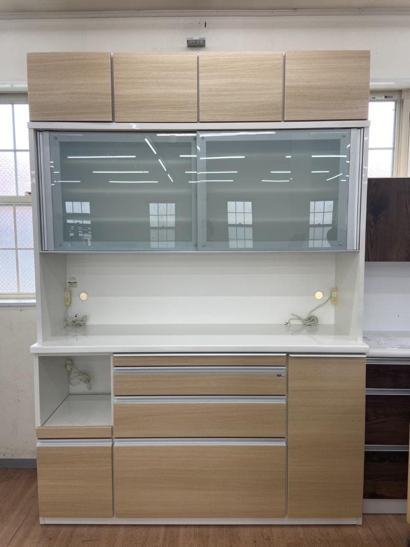 【福岡市限定】レンジボード 松田家具1 700 バリエレンジ(A)ノーブルオーク