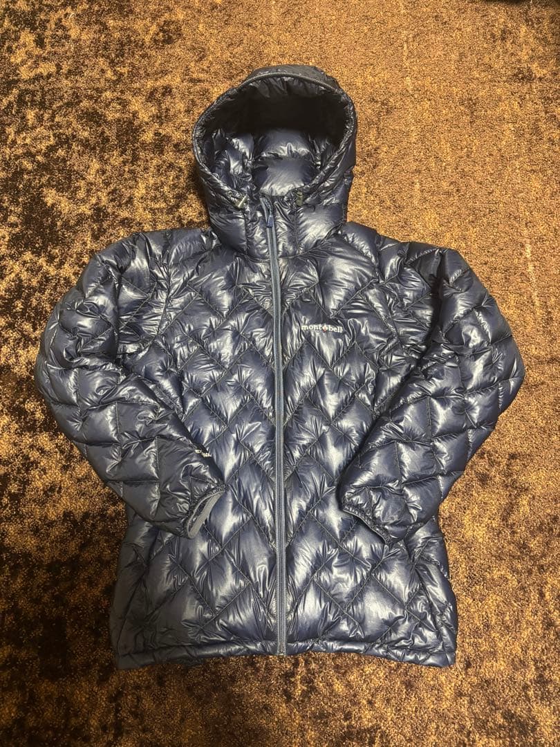 mont-bell プラズマ1000 ダウンジャケット ネイビー アルパイン