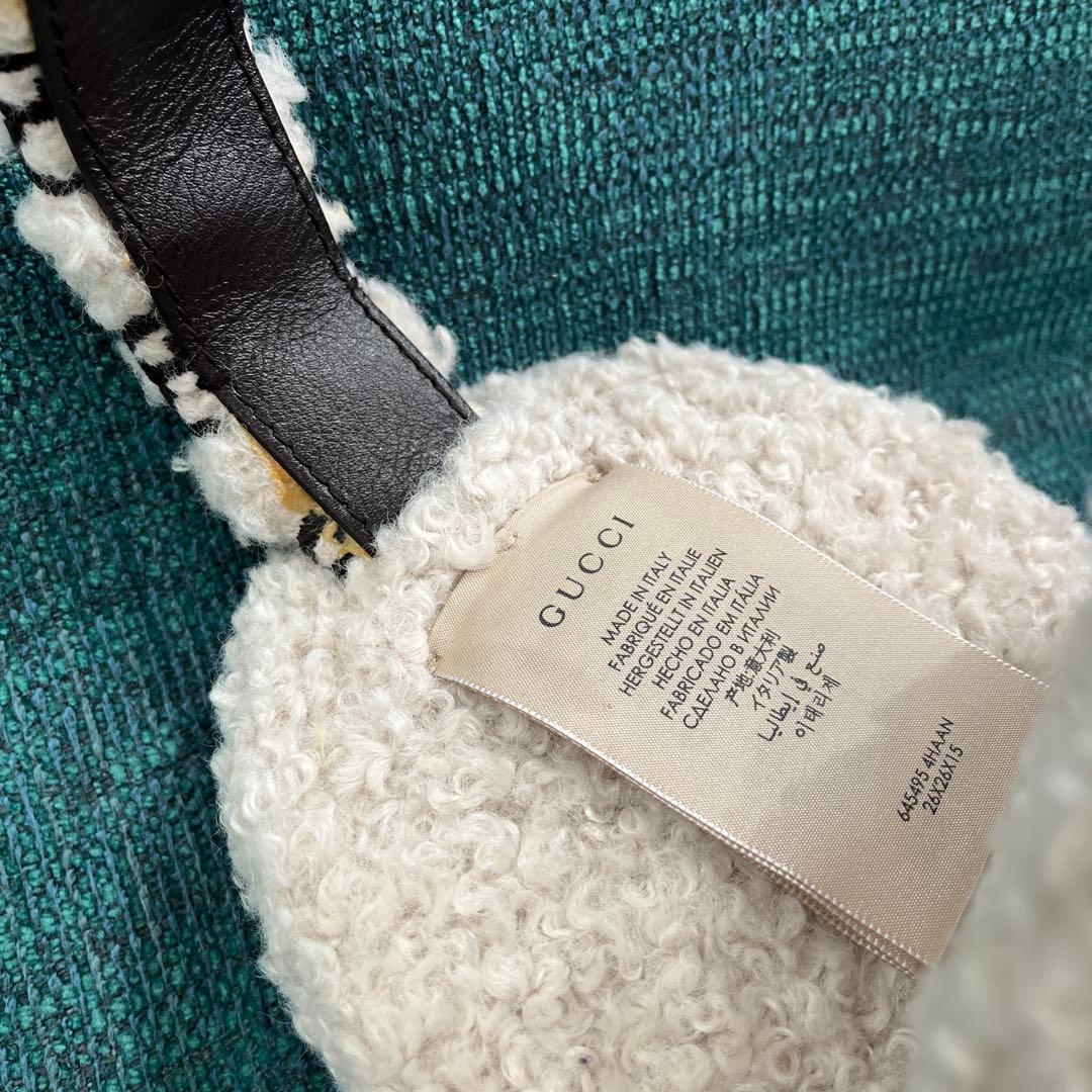 専用です 新品GUCCI GGロゴ イヤーマフ オフホワイト