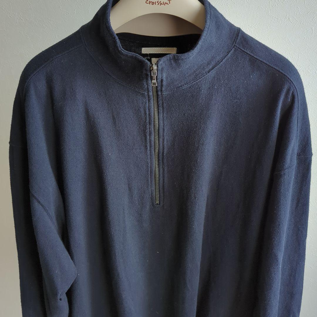 トップス blurhms C/Silk Nep Harf-zip 3