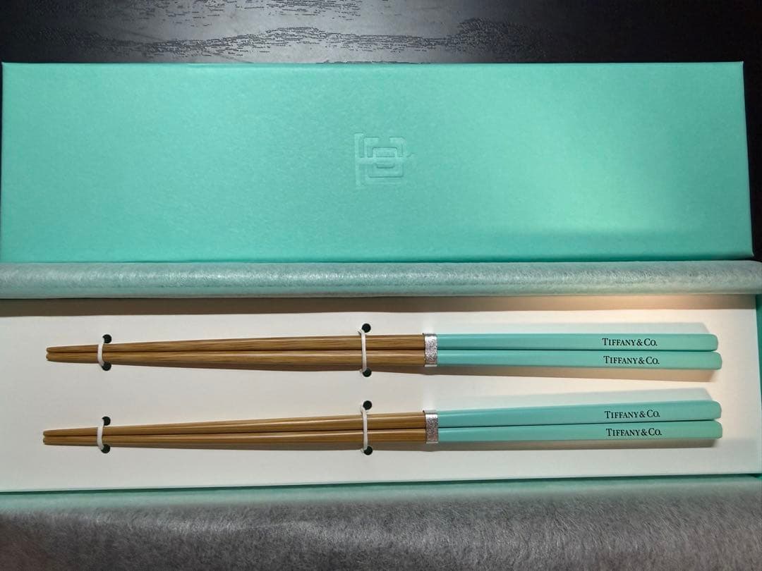 【新品未使用】Tiffany & Co. 夫婦箸