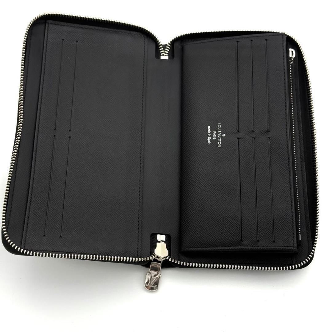【最高級美品】ルイヴィトン エピ ノワール ジッピーオーガナイザー 長財布