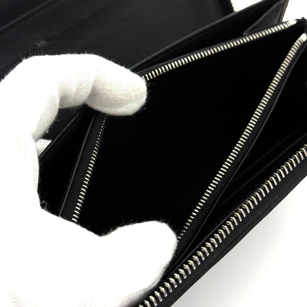 【最高級美品】ルイヴィトン エピ ノワール ジッピーオーガナイザー 長財布