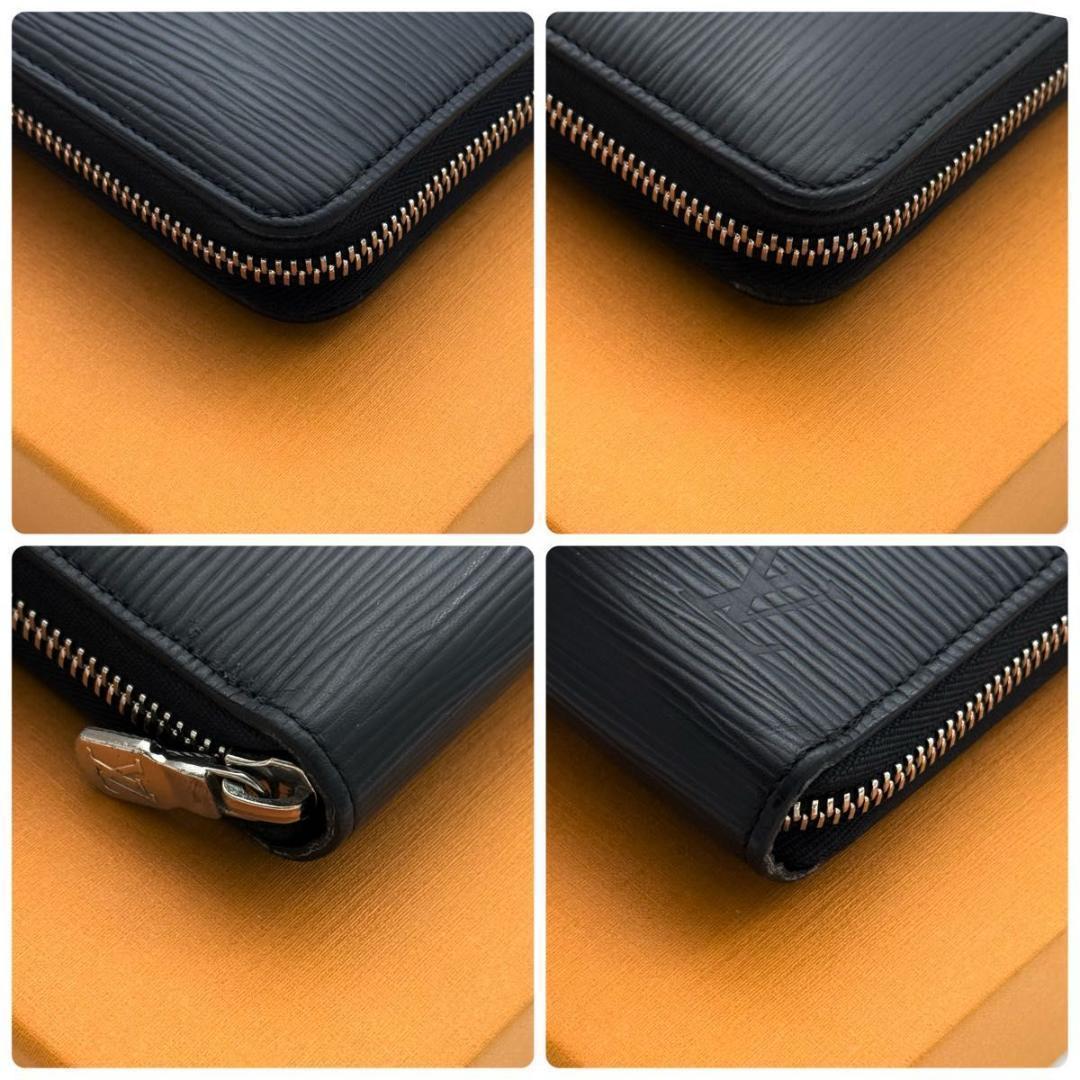 【最高級美品】ルイヴィトン エピ ノワール ジッピーオーガナイザー 長財布