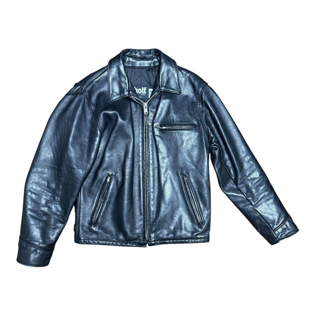 【Schott】AT101 シングルライダース サイズ40 美品
