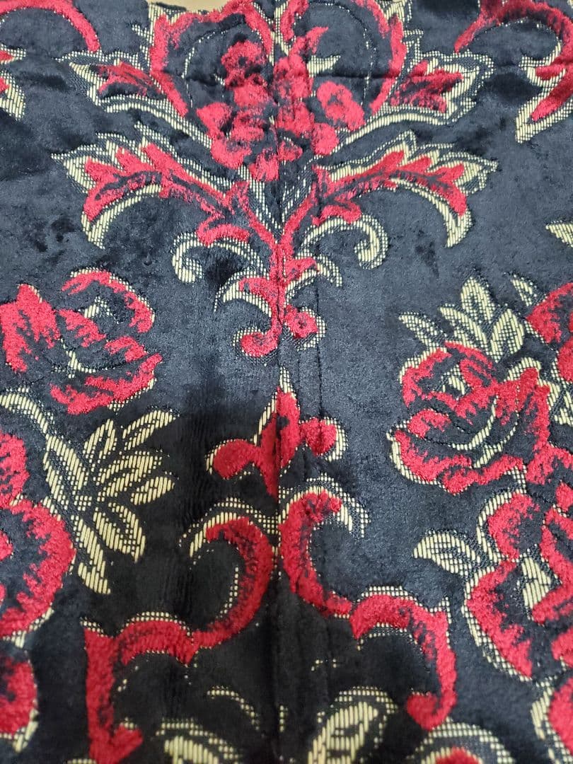 即発送可！期間限定値下げ中！！金華山 華恋 レッド 生地 ハギレ 【訳あり】