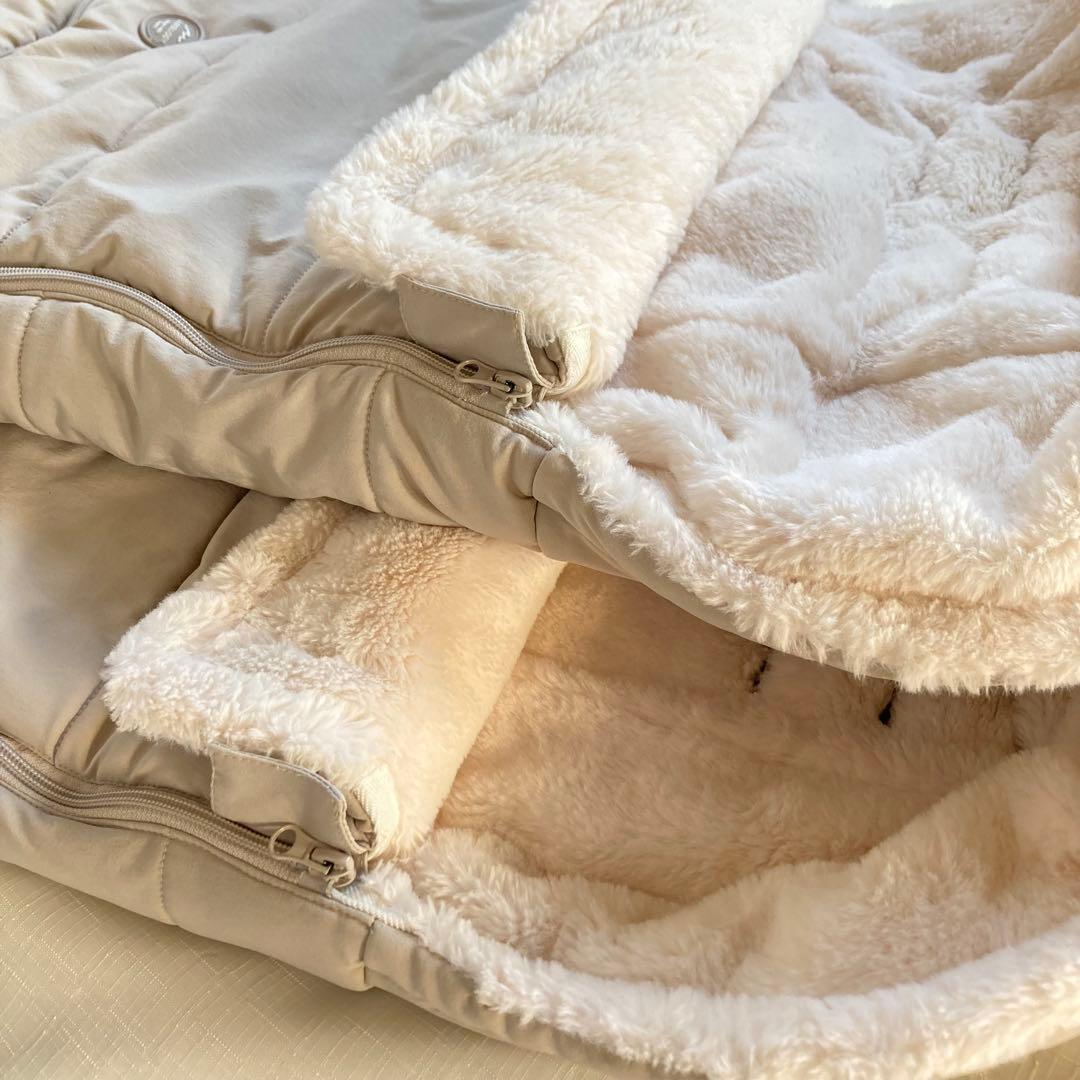 美品♦︎直営店限定販売の特別カラー♦︎エアバギー　トップライン フットマフ　双子2点