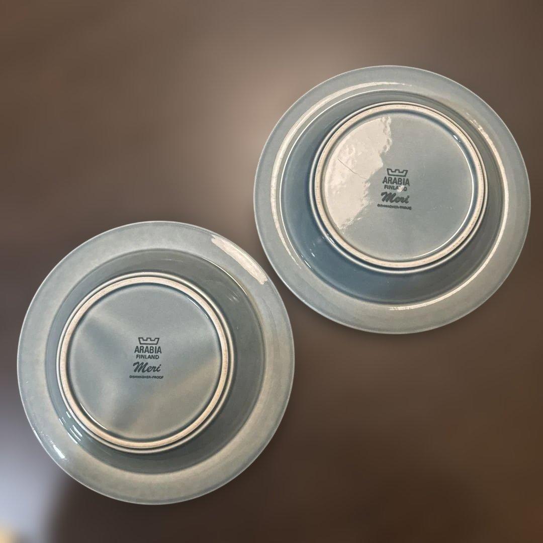 【ARABIA/アラビア】Meri 2枚セット　メリ スーププレート