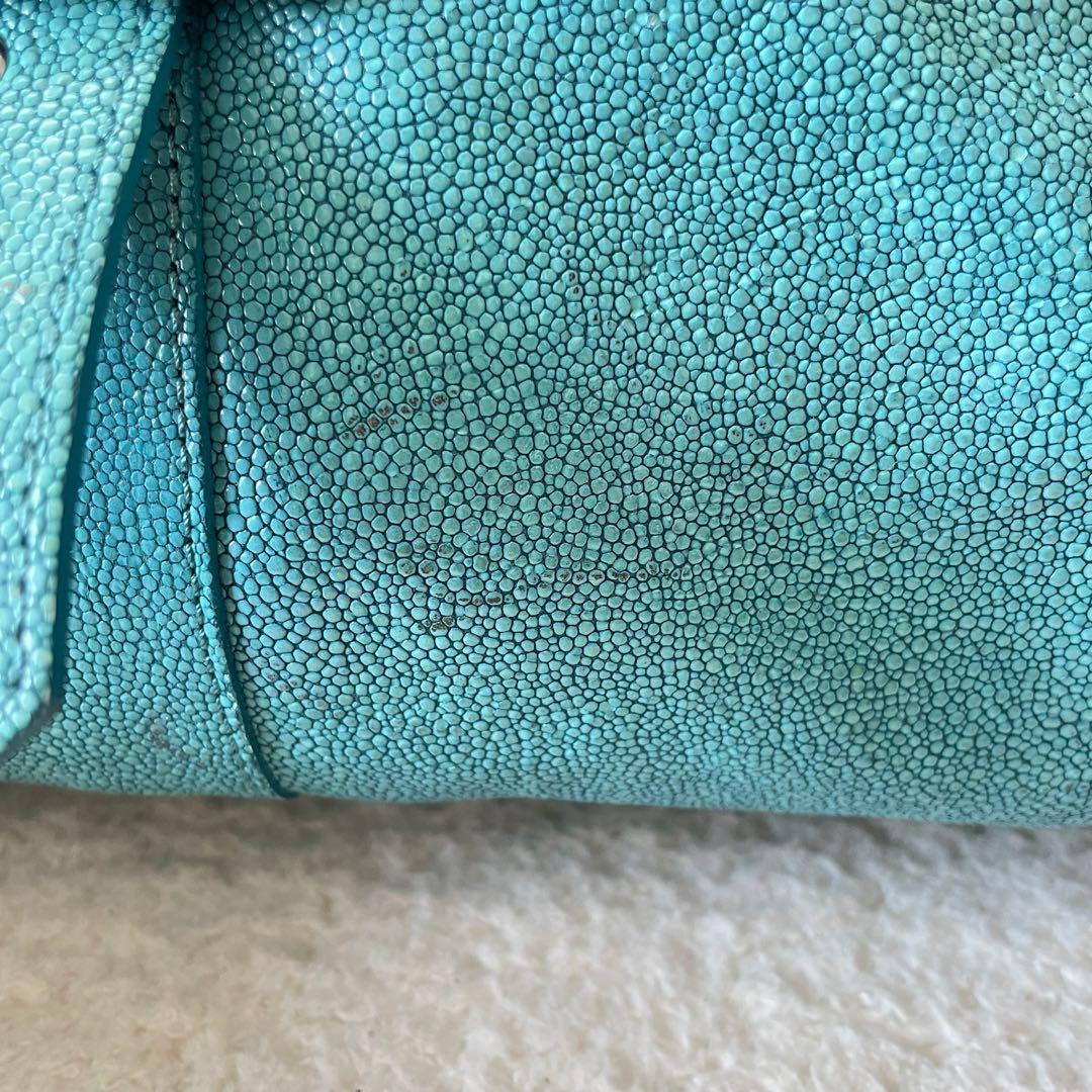 LONGCHAMP ボストンバッグ ケイトモス コラボ グリーン系