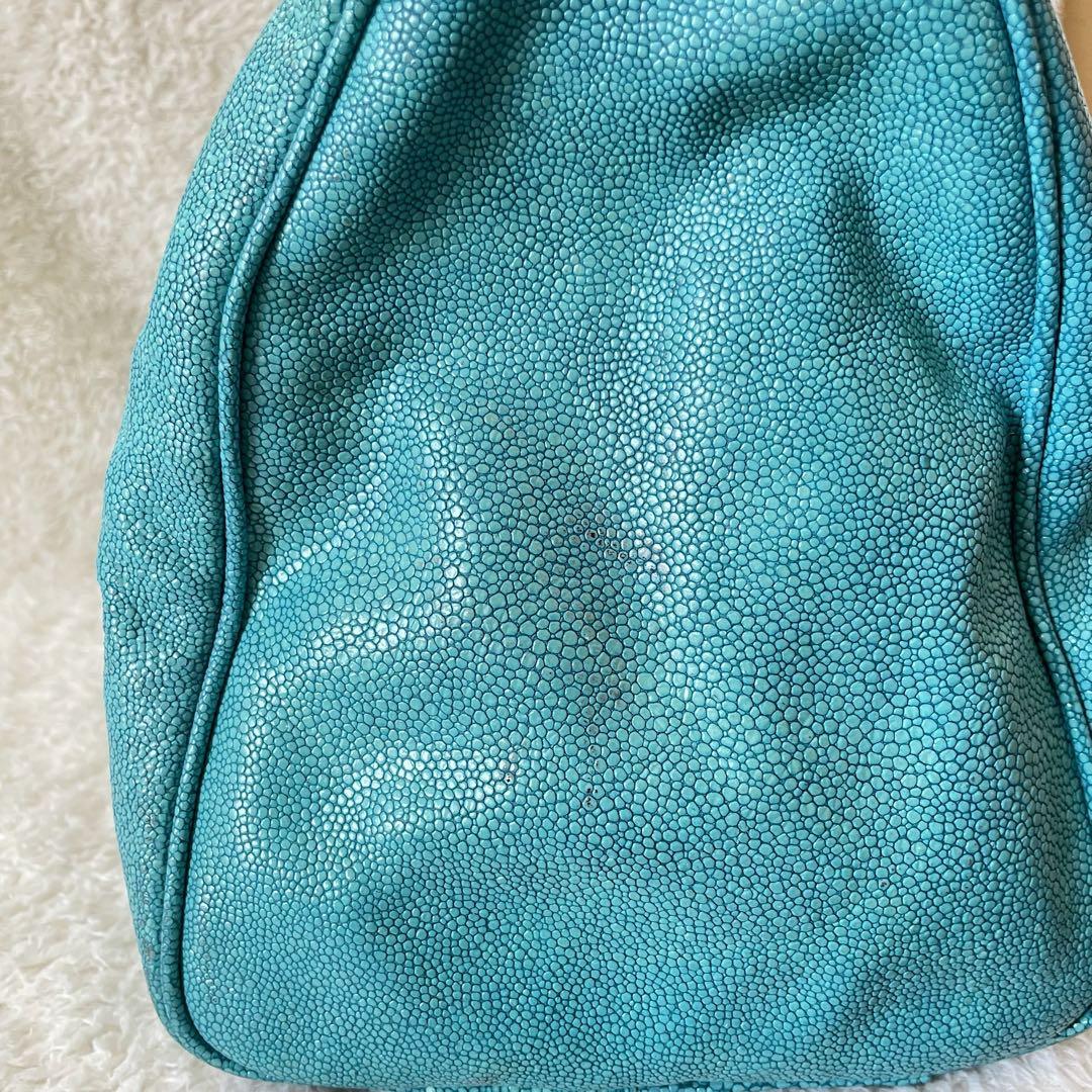 LONGCHAMP ボストンバッグ ケイトモス コラボ グリーン系