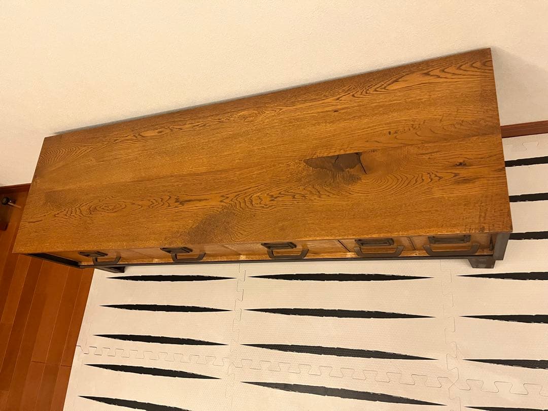 TRUCK FURNITURE TVボード ナラ無垢　定 価18万以上BOX5個