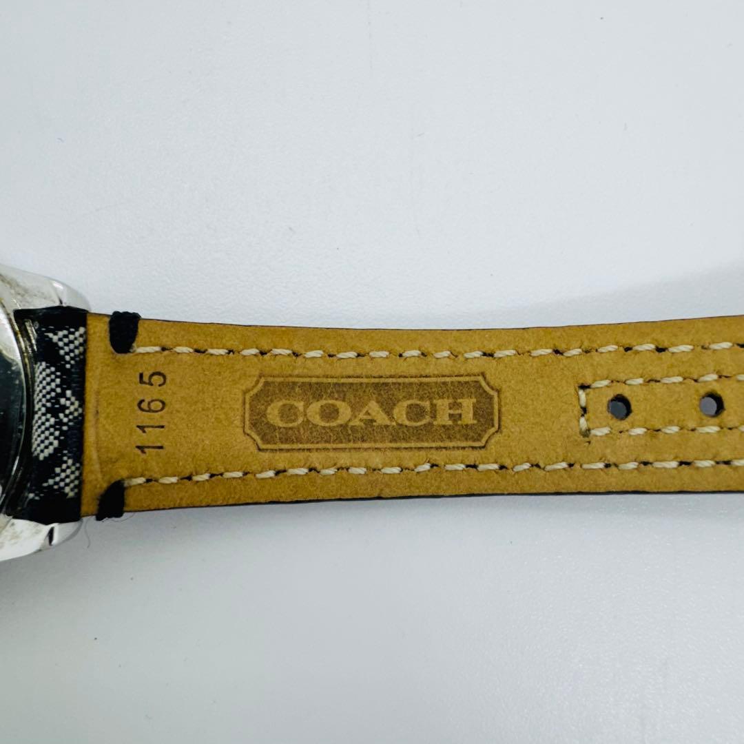 ✨COACH✨コーチ✨シグネチャー柄✨ホワイト文字盤✨レディース✨腕時計✨