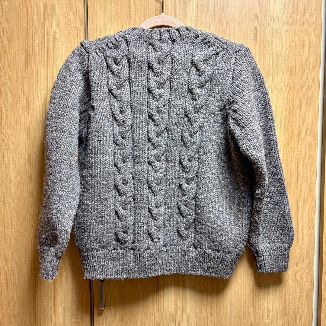 nest Robe ペルーウールハンドメイドケーブルニット