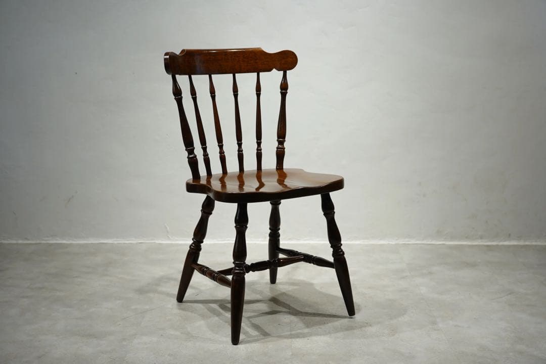 ウィンザーチェア　飛騨産業　キツツキ　ダイニングチェア　ヴィンテージ