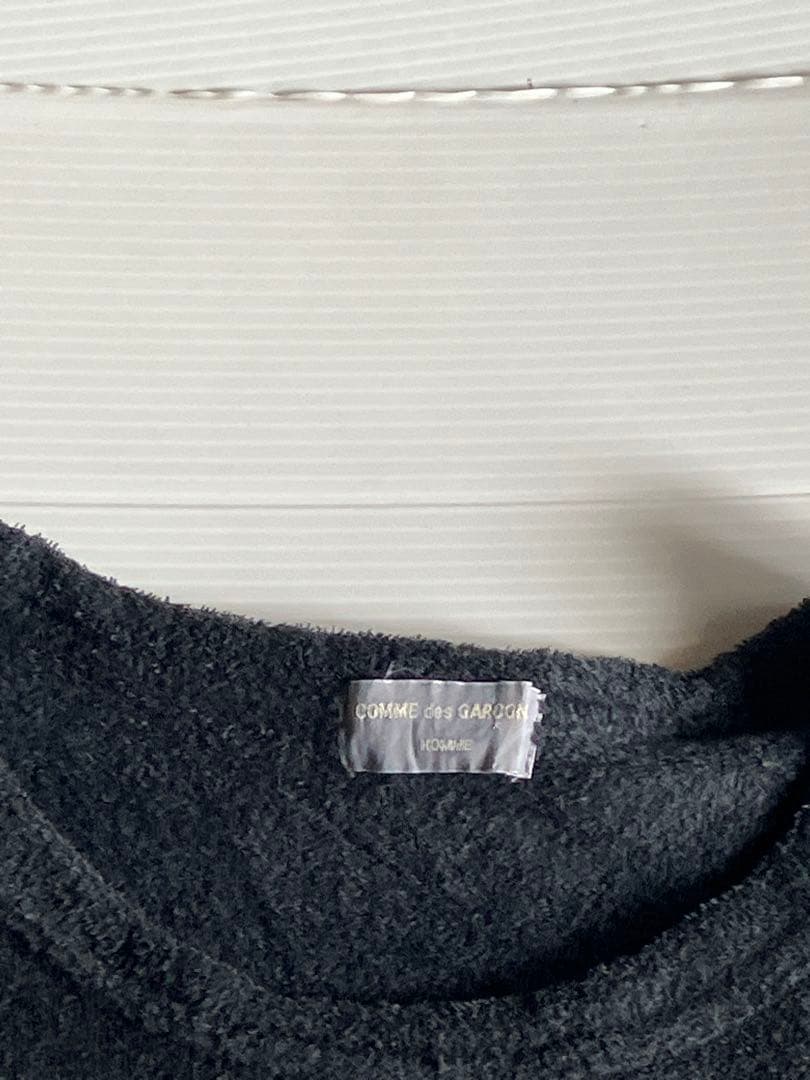 90s archive コムデギャルソンオム田中オム　パイル地Tシャツ
