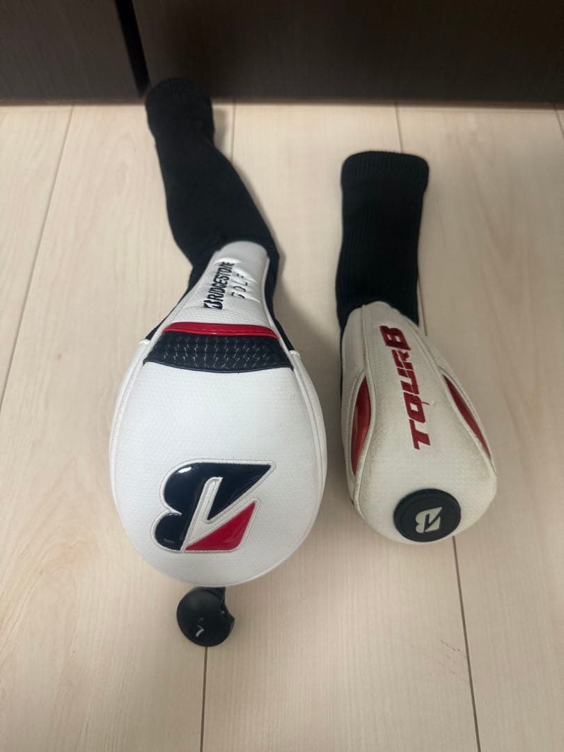 BRIDGESTONE ゴルフバッグ ホワイト/レッド