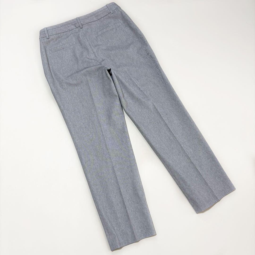 未使用✨️ノーリーズ　セットアップスーツ　春夏　ノーカラーパンツ　グレー　Lサイズ