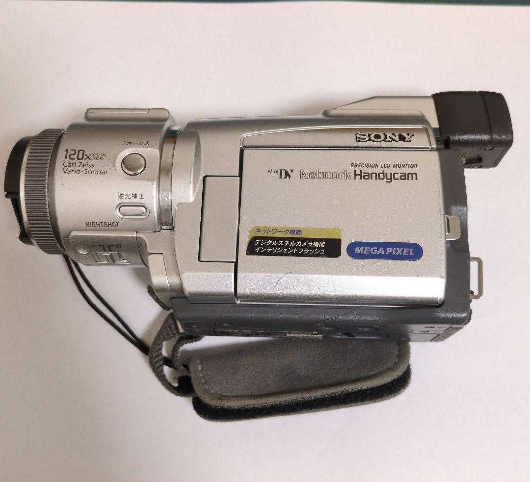 動作品SONY Handycam dcr-trv70 ビデオカメラ本体