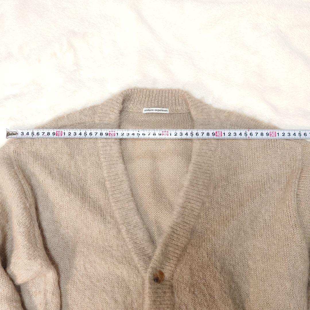 uniformexperiment メンズ モヘアウール カーディガン サイズ3
