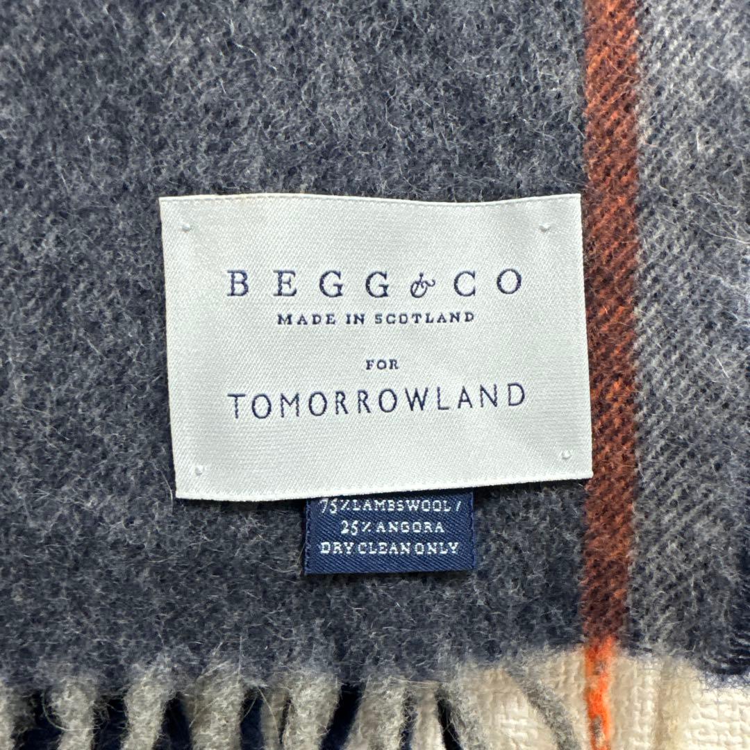 Begg & Co Tomorrowland ストール　大判　マフラー