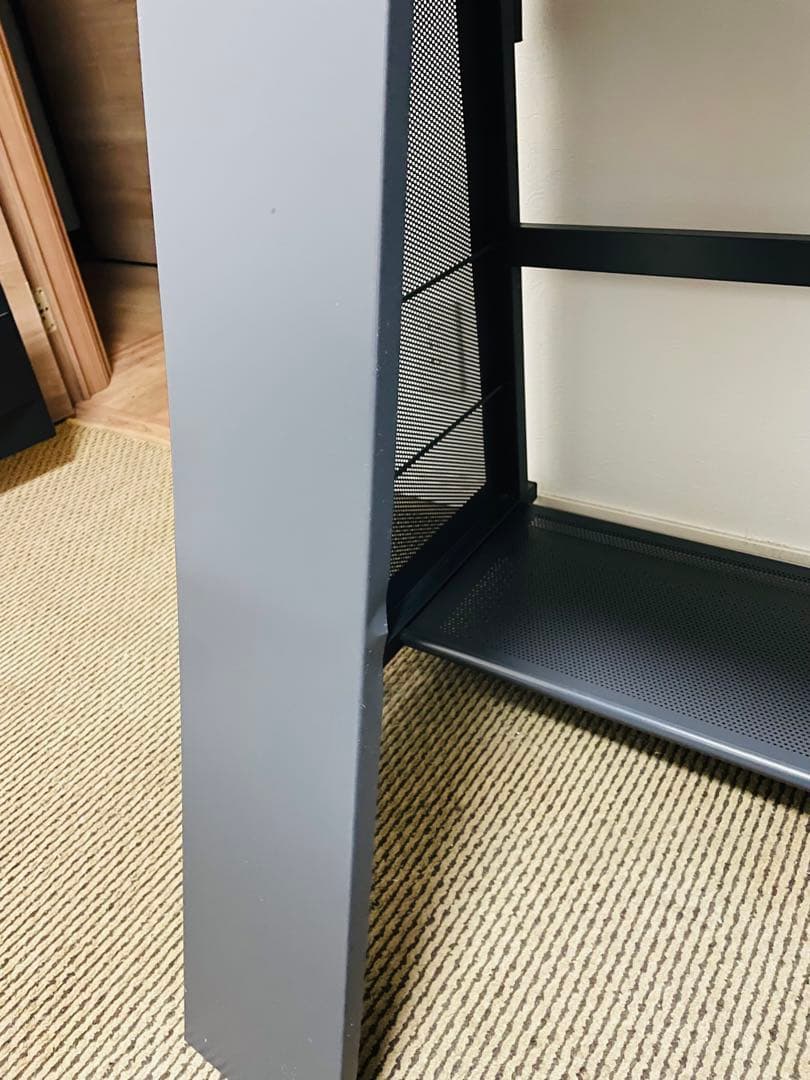 美品 パソコンデスク75cm幅 ワークデスク キーボードテーブル キャスター付き