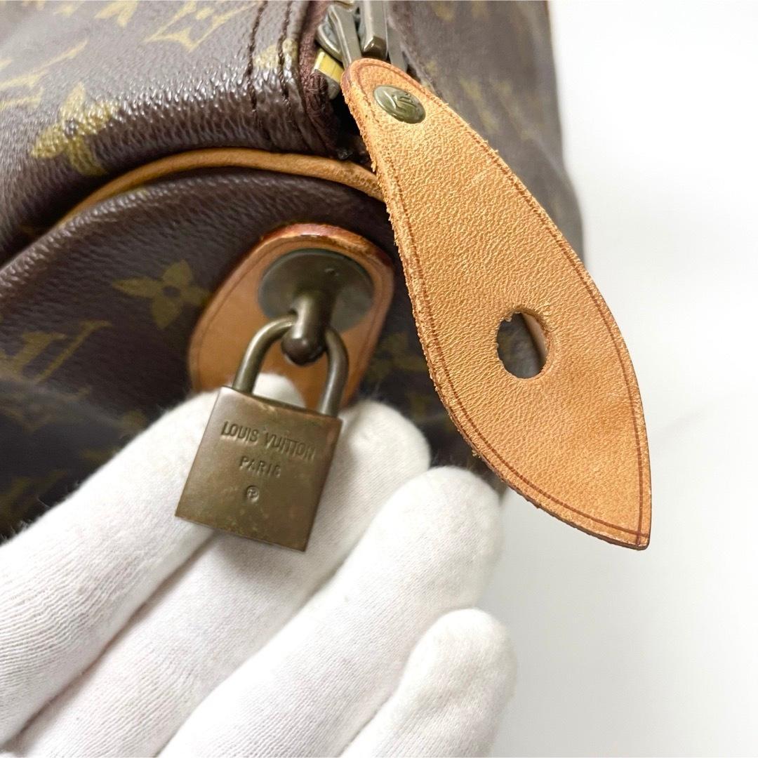 keiルイヴィトン　モノグラム　キーポル45 ボストンバッグ　ブラウン