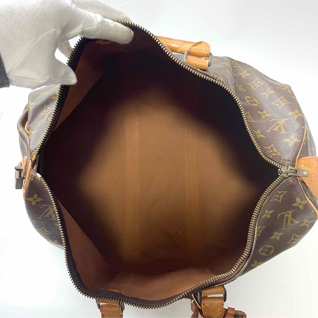 keiルイヴィトン　モノグラム　キーポル45 ボストンバッグ　ブラウン