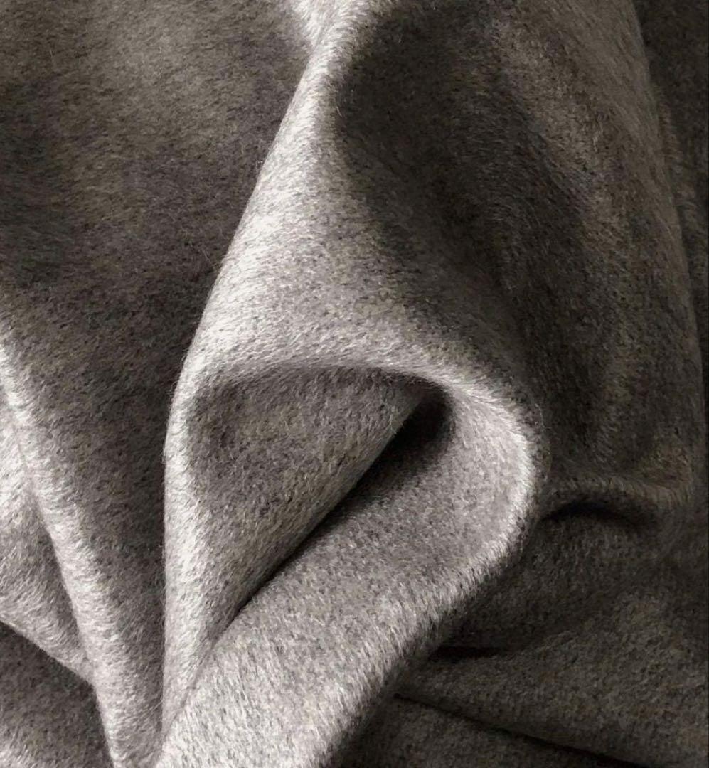 【極美品】 ピアチェンツァ シルクカシミヤ マフラー ダークブラウン定価3.2万