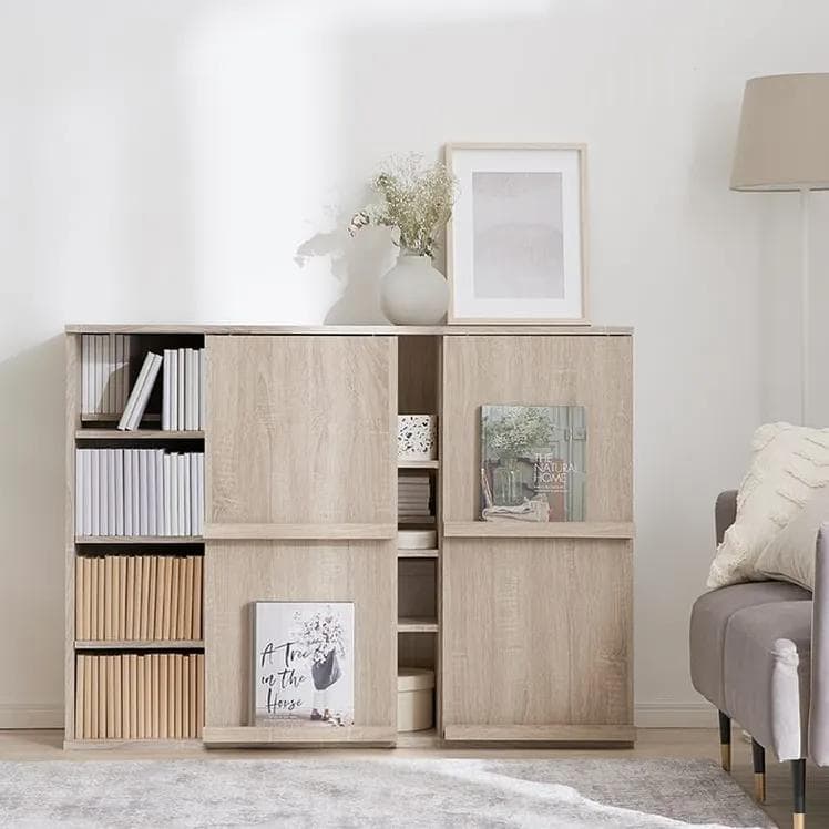 【LOWYA】 ロータイプ シェルフ[幅約120]