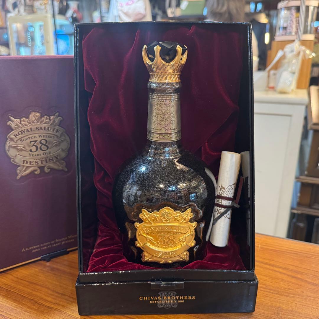 246＊■ローヤルサルート　未開封　38年　シーバスリーガル