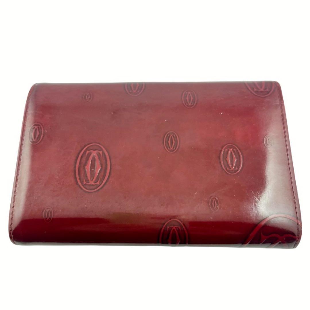 【希少】✨Cartier カルティエ パッピーバースデー コンパクトウォレット