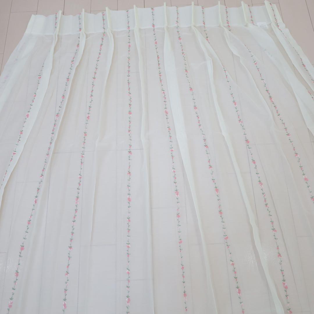 ローラアシュレイ カーテン レース セット