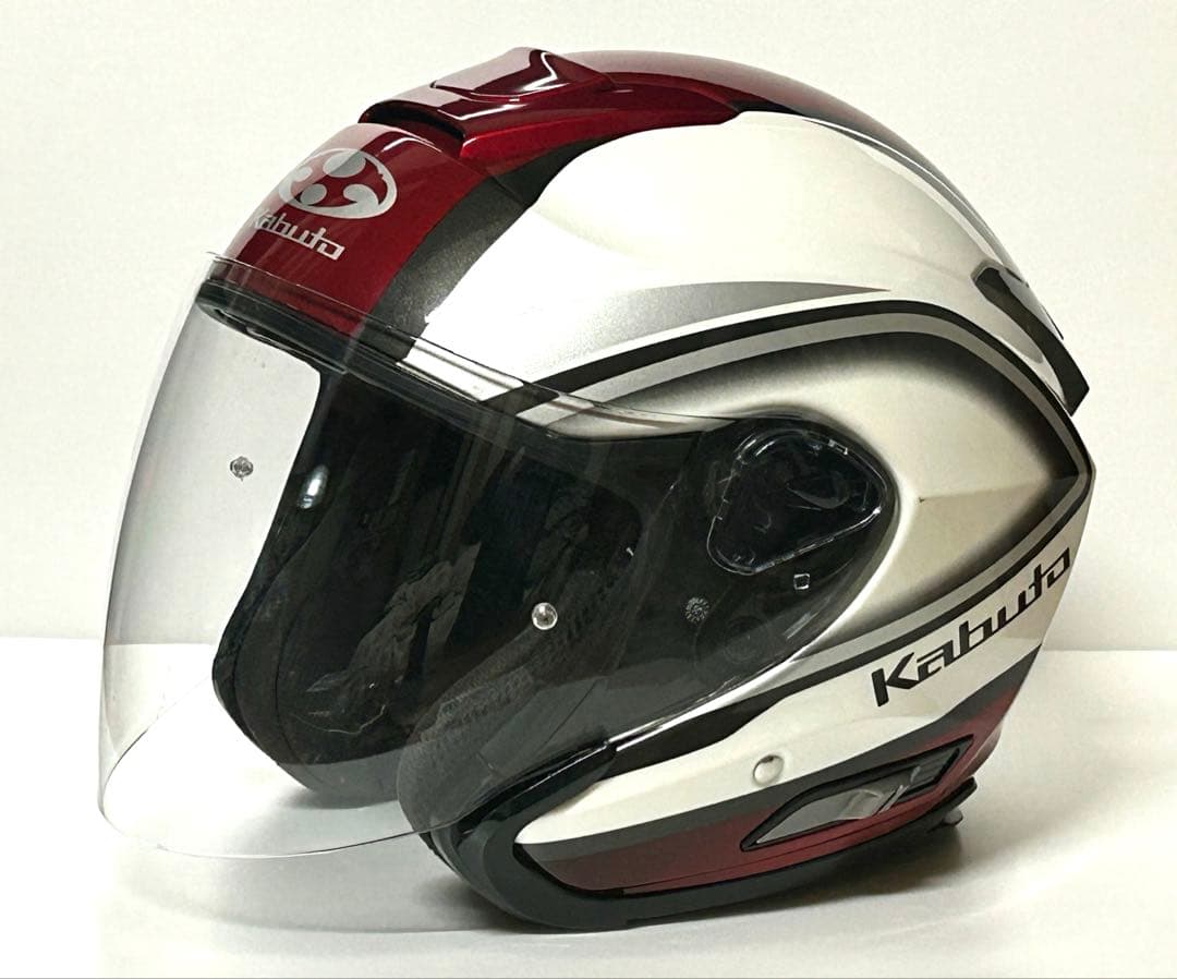 OGKカブト　インナーバイザー付きジェットヘルメットASAGI Mサイズ