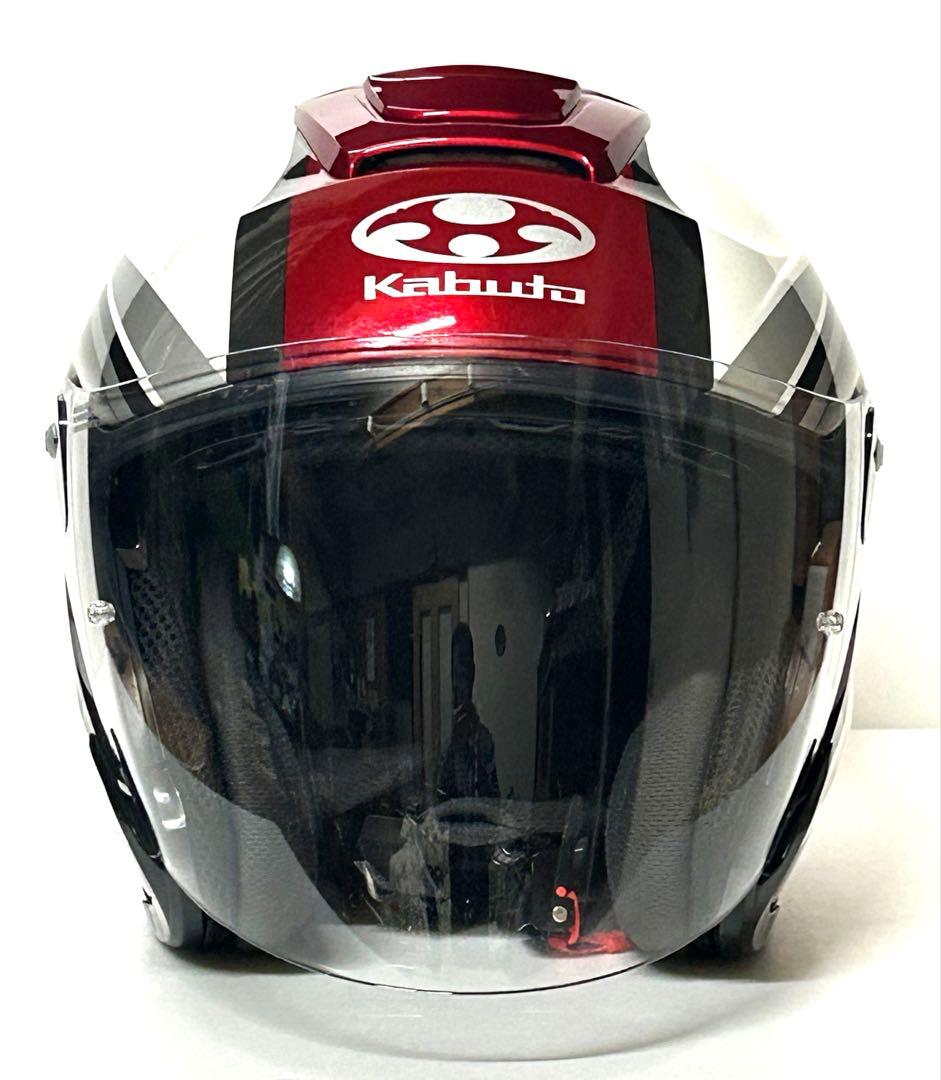 OGKカブト　インナーバイザー付きジェットヘルメットASAGI Mサイズ