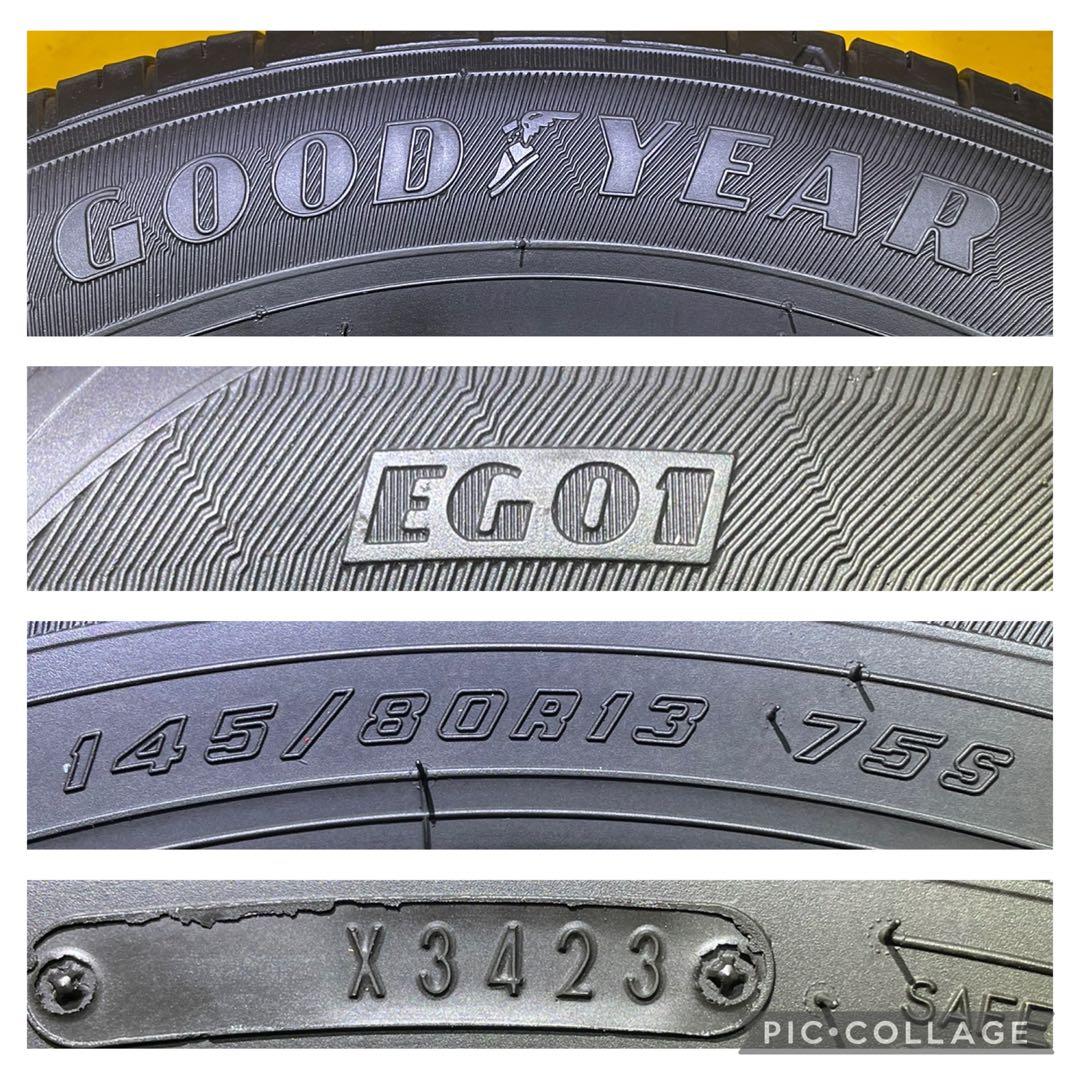 タイヤ・ホイール 145/80R13 GOODYEAR EfficientGrip EG01
