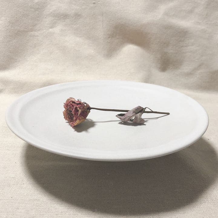 紬器　コンポート　Ｌ　陶器　　一点物　音喜多美歩 ①