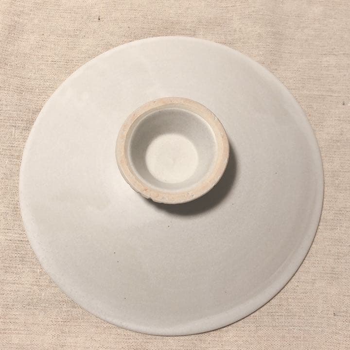 紬器　コンポート　Ｌ　陶器　　一点物　音喜多美歩 ①