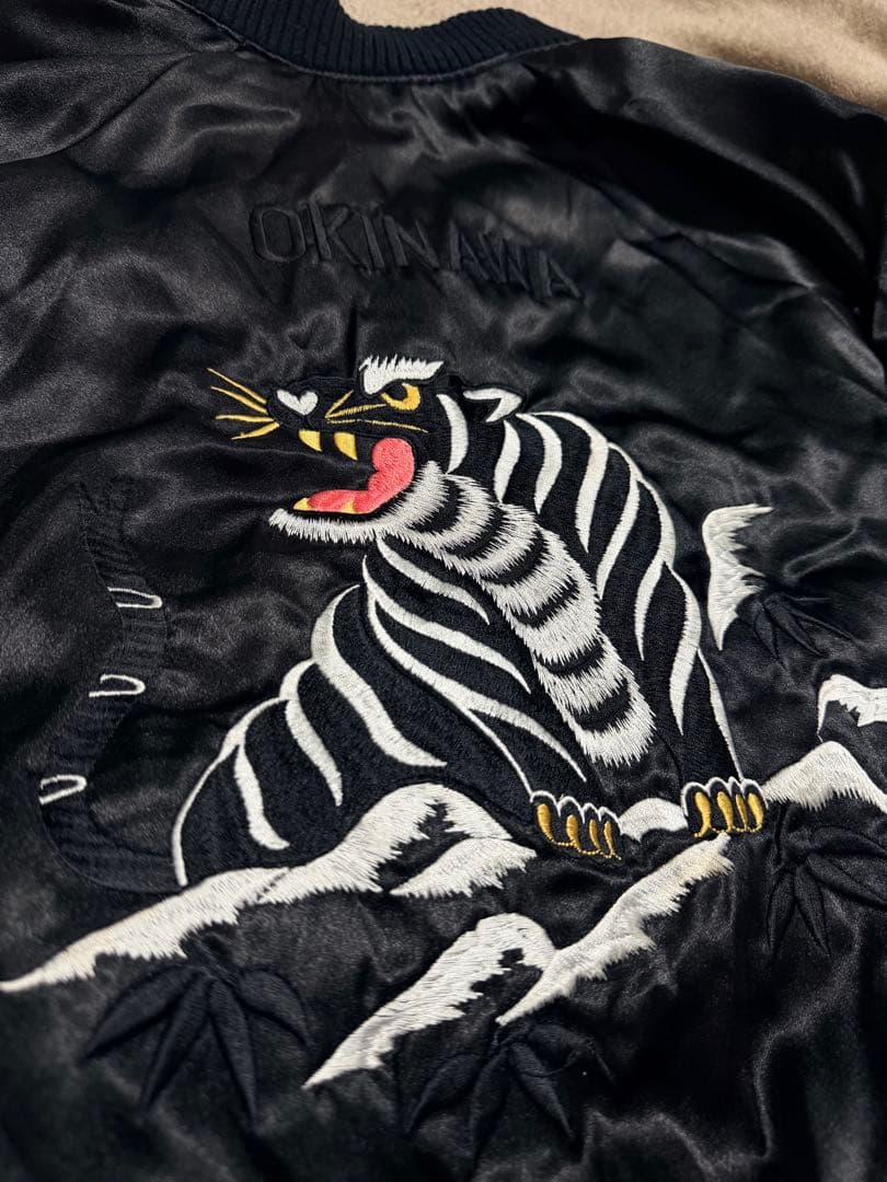 ２面用 BEAST .CO 東洋 虎 日本限定 スカジャン vintage