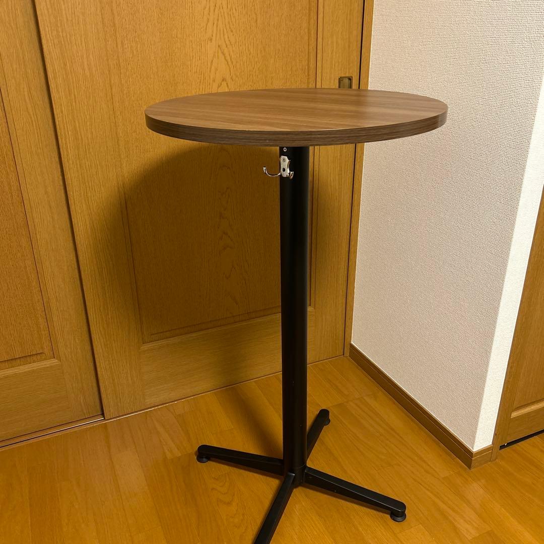 丸型 おしゃれ カフェテーブル バーテーブル オフィステーブル　インテリア