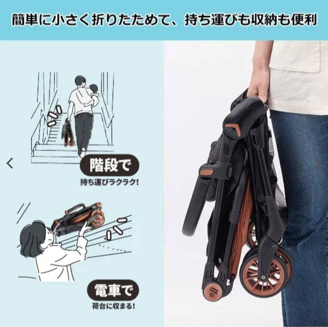 西松屋 シンコンパクトベビーカー β（ベータ）SmartAngel